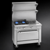 Thumbnail image #3 for Southbend Platinum Heavy Duty 36-Inch Commercial Gas Range with 2 Open Burners, 2 Hot Tops and Standard Oven
