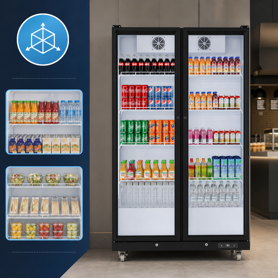 30 Cu. Ft. Display Capacity