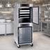 Thumbnail image #3 for hotLOGIX HL8-12 Full Height Insulated Stainless Steel Heated Holding Cabinet, 2 Compartment