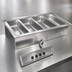 Thumbnail image #3 for Eagle Group SGDI-4 Drop-In Hot Food Well Unit, 4 Full-Size Wells with Drain