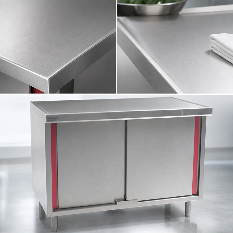 Product image #3 for Eagle Spec-Master Marine Counter Edge Enclosed Work Table with Sliding Doors, 36 x 24 Inches