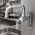 Thumbnail image #3 for T&S Brass Add-On Faucet for Pre-Rinse Units, 6-Inch Swing Nozzle