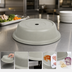 Thumbnail image #4 for Cambro Versa Camcover 9-1/8 Inch Round Fiberglass Plate Cover