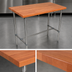 Thumbnail image #3 for John Boos Cucina Classico 48 x 24 x 40 Inch American Cherry Edge Grain Work Table