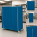 Thumbnail image #3 for Metro Waterproof Mariner Blue Vinyl-Nylon Coated Banquet Cart Cover, 48 x 21 x 54 Inches