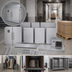 Thumbnail image #3 for Knockdown Roll-In Three-Section Stainless Steel Retarder Proofer Cabinet with Self-Contained Refrigeration