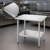 Thumbnail image #3 for Eagle Deluxe Series Stainless Steel Work Table with Adjustable Undershelf, 84 x 36 Inches