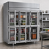 Thumbnail image #4 for Victory UltraSpec 3-Section Glass Half-Door Reach-In Freezer, Self-Contained, Top-Mounted