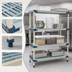 Thumbnail image #3 for MetroMax 4 24-Inch W x 24-Inch D x 74-Inch H 4-Shelf All-Polymer Starter Shelving Unit