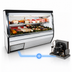 Thumbnail image #3 for Howard-McCray 34N Series 120-Inch Remote Double Duty Meat & Cheese Deli Service Case, Straight Glass, LED, Black Exterior / White Interior