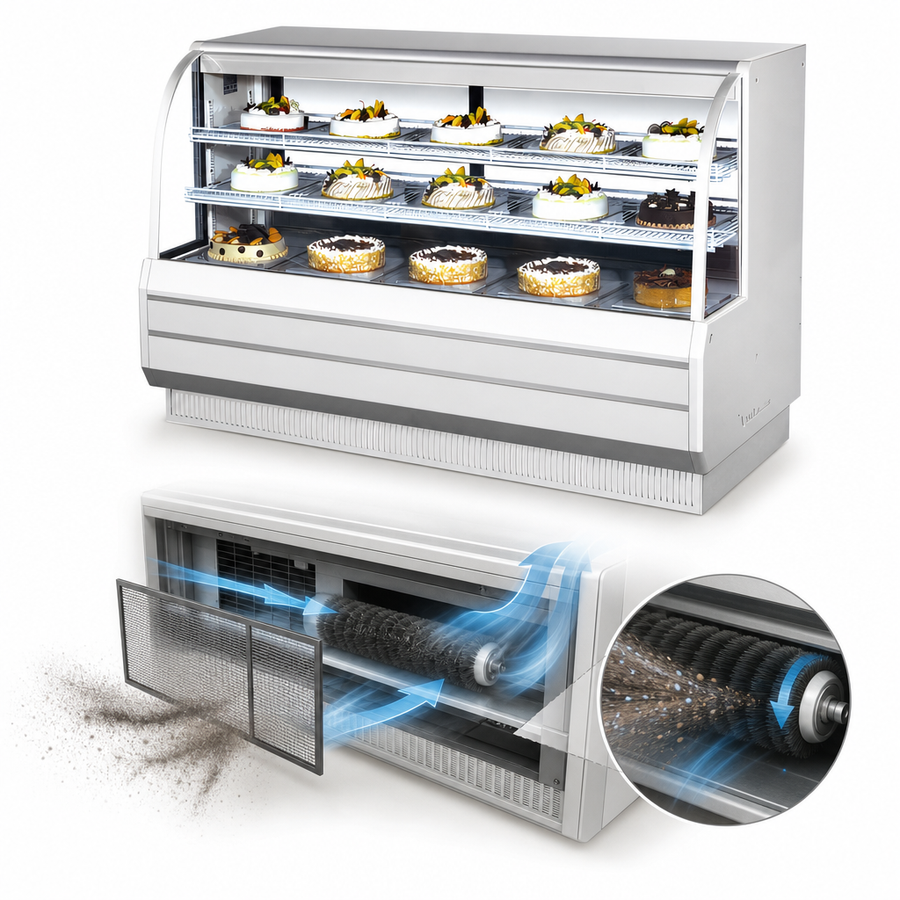 Patented Self-Cleaning Condenser