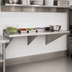Thumbnail image #3 for Eagle Group Wall-Mounted Stainless Steel Work Table, 48 x 30 Inches