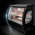 Thumbnail image #3 for Fogel Elite Series Full-Service Curved Glass Refrigerated Deli/Bakery Display Case, 48-1/2 Inches Wide