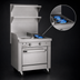 Thumbnail image #3 for Southbend Platinum 36-Inch Modular Heavy Duty Gas Range with 2 Open Burners and 24-Inch Thermostatic Griddle