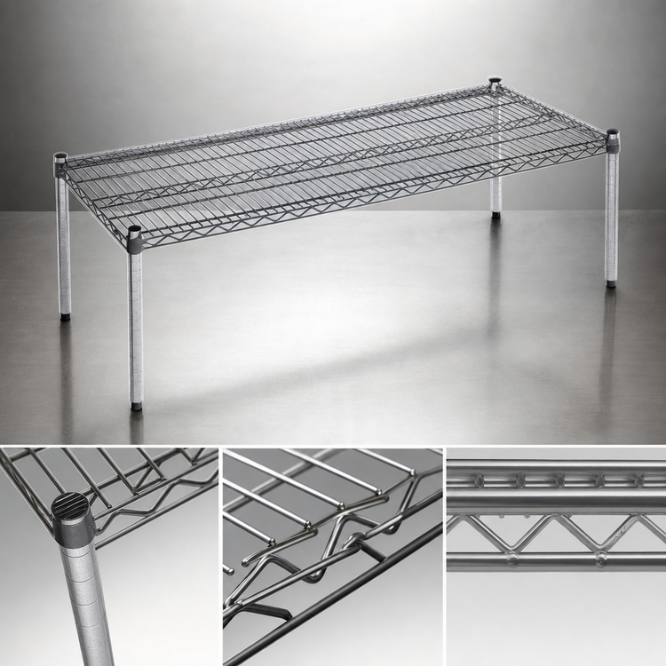 Product image #3 for EagleGard 24 x 24-Inch Wire Dunnage Platform with QuadTruss Design
