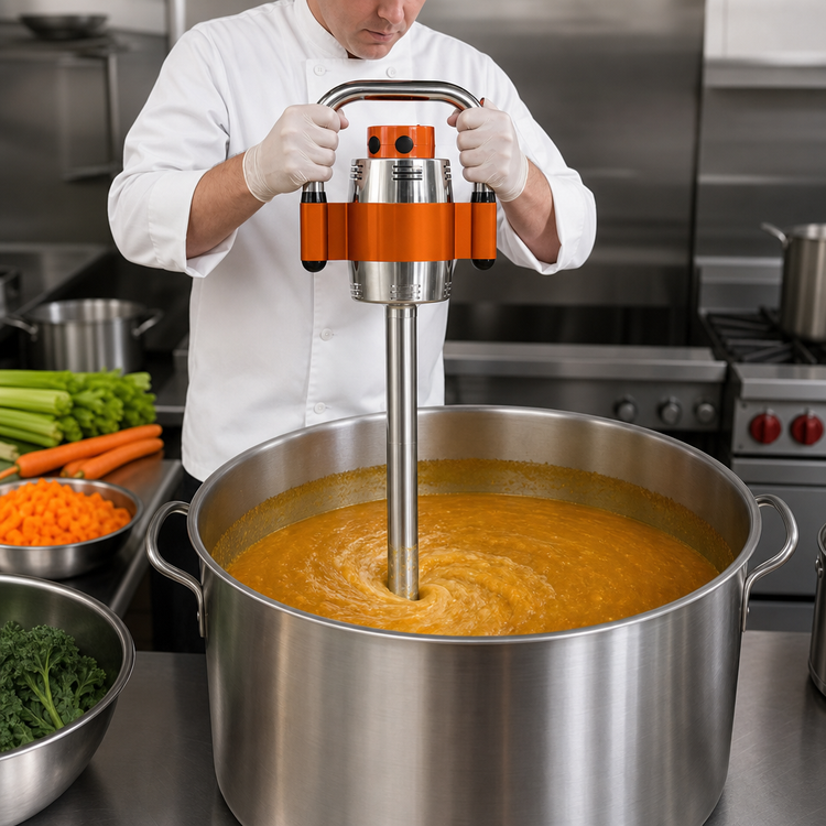 Product image #3 for Dynamic SMX550ES Enhanced Series Single-Speed Immersion Blender, 115V