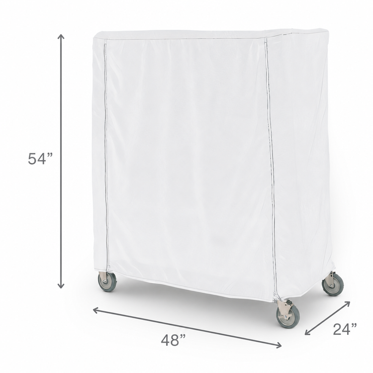 Product image #3 for Metro Waterproof Vinyl-Nylon Queen Mary & Banquet Cart Cover, 48 x 24 x 54 Inch