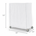 Thumbnail image #3 for Metro Waterproof Vinyl-Nylon Queen Mary & Banquet Cart Cover, 48 x 24 x 54 Inch