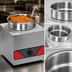 Thumbnail image #3 for Nemco 4 Quart Single-Well Countertop Food Warmer, 230V