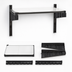 Thumbnail image #3 for Cambro Camshelving Elevation Series 21 x 30-Inch Solid Wall Shelf Kit, Brushed Graphite