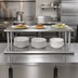 Thumbnail image #3 for BK Resources Double Tier Pass-Through Shelf, 96W x 24D, Stainless Steel