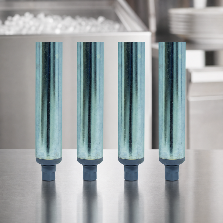 Product image #3 for Advance Tabco Replacement 10-Inch Galvanized H-Legs for 16-Inch Deep Ice Bin Units