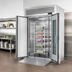 Thumbnail image #3 for Turbo Air PRO Series Roll-In Two-Section Reach-In Refrigerator with Two Glass Doors