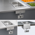 Thumbnail image #3 for Eagle Group SGDI-1-240T-D Single-Well Drop-In Electric Hot Food Well with Drain, 12 x 20 Pan, Wet or Dry