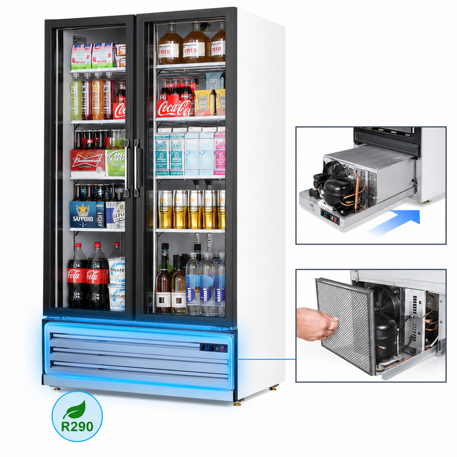 Bottom-Mounted Self-Contained Refrigeration