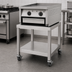 Thumbnail image #3 for Garland E24 & G24 Series Stainless Steel Equipment Stand, 18 Inch Wide x 24-1/2 Inch High, Tubular Legs with Undershelf