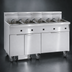 Thumbnail image #3 for Imperial Electric Floor Fryer, 5-Tank, 50 lb. Per Tank, Built-In Filter System