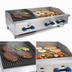 Thumbnail image #3 for Comstock-Castle Countertop Gas Char-Broiler/Griddle Combination with 30 x 24 Inch Griddle Plate, 48 Inch Wide