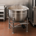 Thumbnail image #3 for Legion 25-Gallon Stationary Direct Steam Kettle with Full Jacket and Draw-Off Valve