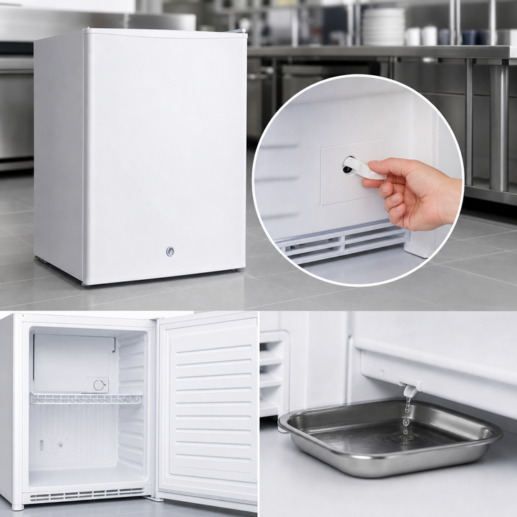 Product image #3 for Accucold Nutrition Center Undercounter Freezer, 1.8 Cu. Ft., Freestanding, White