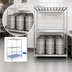 Thumbnail image #3 for New Age Aluminum Double-Deep Keg Rack, 8-Keg Capacity