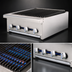 Thumbnail image #3 for Bake Tech Innovation Radiance 24-Inch Countertop Gas Charbroiler, 4 Burners, Manual Controls