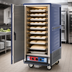Thumbnail image #3 for Metro C5 3 Series Moisture Heated Holding & Proofing Cabinet, 3/4 Height, Blue Insulation Armour, Mobile, 27 Pan Capacity