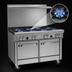 Thumbnail image #3 for Southbend Ultimate 48-Inch Gas Restaurant Range with 4 Burners, 24-Inch Charbroiler, and 2 Space Saver Ovens