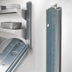 Thumbnail image #3 for Eagle Group MMNSU/A-7 84-Inch Aluminum NSF Wall-Mounted Cantilever Shelving Upright