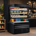 Thumbnail image #3 for Omcan RS-CN-1500 60-Inch Black Open Front Grab-and-Go Refrigerated Showcase, 33.9 Cu. Ft.