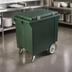Thumbnail image #4 for Cateraide™ 200 lb Mobile Insulated Ice Caddy with Shelf, Drain Faucet, and 10-Inch Wheels