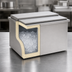Thumbnail image #3 for Eagle Spec-Bar 20 x 30 Inch Drop-In Ice Chest, 121 lb Capacity, Sliding Stainless Steel Cover, Without Cold Plate