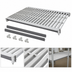 Thumbnail image #3 for Cambro Camshelving Elements XTRA 24 x 72 Vented Universal Shelf Kit, Speckled Gray
