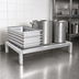 Thumbnail image #3 for New Age 48 Inch W x 24 Inch D x 8 Inch H All-Welded Aluminum Dunnage Rack, 2000 lb Capacity