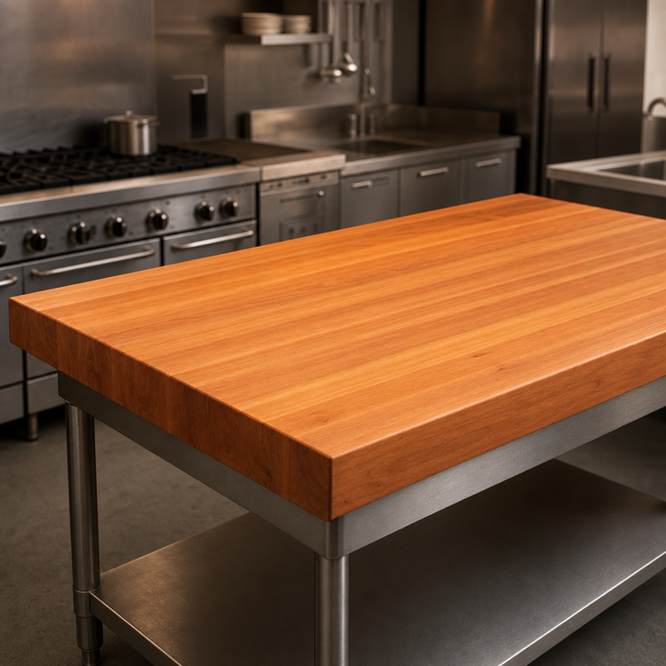Product image #3 for Boos Block American Cherry Edge Grain Kitchen Countertop, 48 x 30 x 3 Inch, Penetrating Oil Finish
