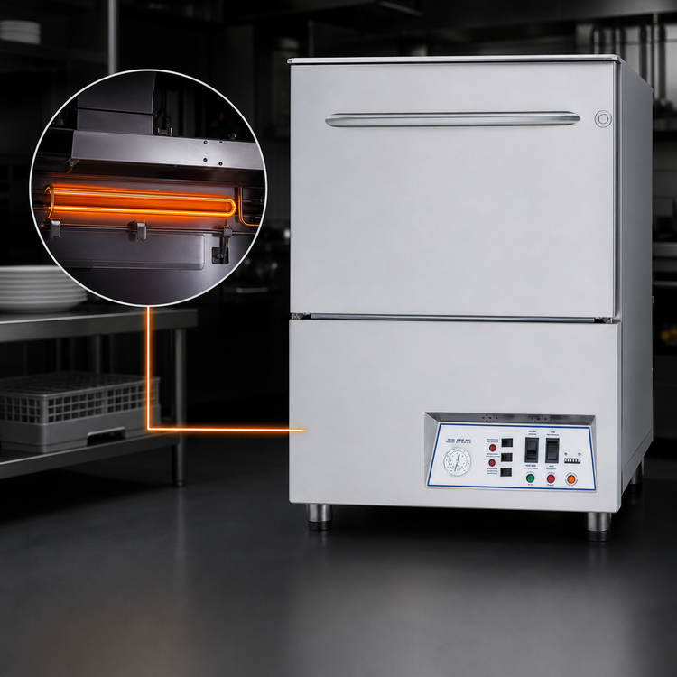 Product image #3 for Jackson DishStar® LT-H Undercounter Low-Temperature Chemical Sanitizing Dishwasher with Sustaining Heater