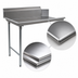 Thumbnail image #3 for BlendPort® 48-Inch Straight Clean Dishtable, 16-Gauge 304 Stainless Steel, 10-Inch Backsplash, Right-to-Left Operation