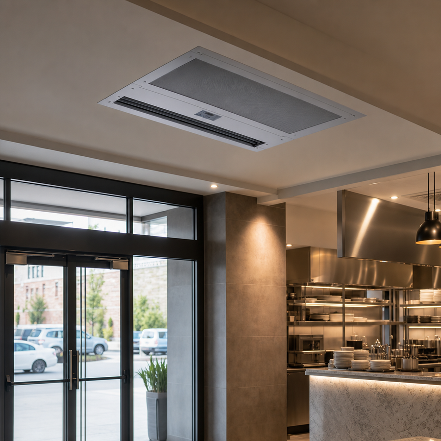 Recessed In-Ceiling Design
