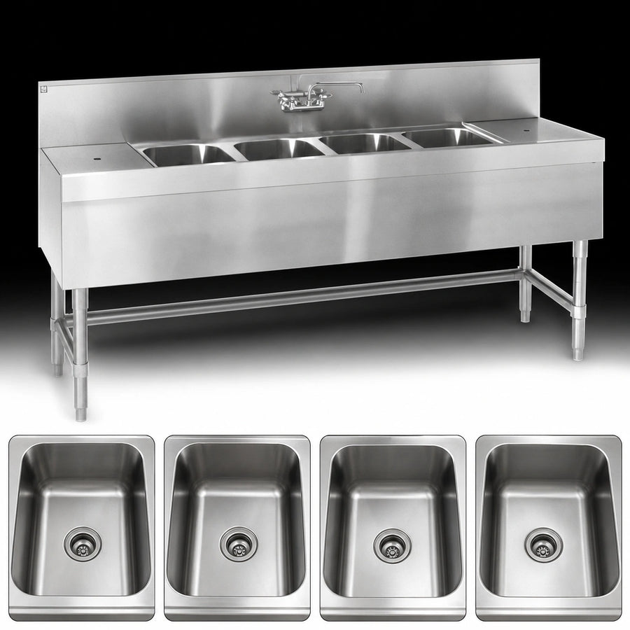 Four-Compartment Sink Design
