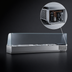 Thumbnail image #3 for Marra Forni GAC225 Refrigerated Countertop Condiment Rail with Glass Sneeze Guard, 88-Inch Wide, 10 x 1/3 Pan Capacity